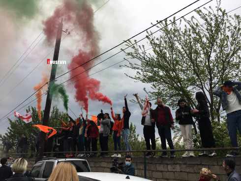"ნიკას თავისუფლებით ნურავინ ივაჭრებს" [photo]