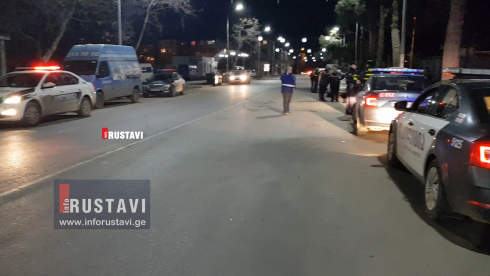 ავტოსაგზაო შემთხვევა რუსთავში [video]