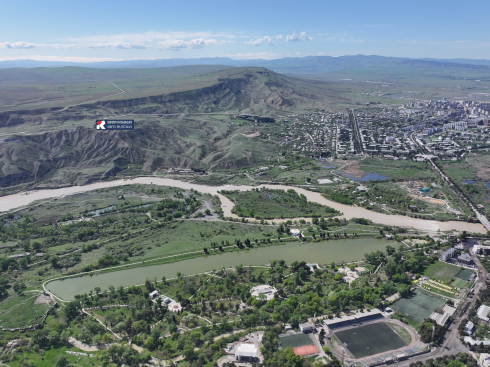 სად არის მეწყერსაშიში ტერიტორიები რუსთავში და რუსთავთან ახლოს