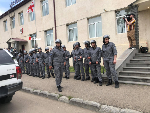 ვითარება დმანისის ცენტრში [photo]