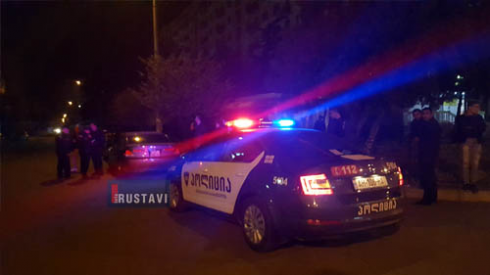 ავარია შარტავას გამზირზე (ფოტოები).