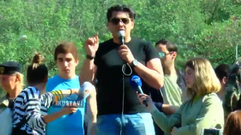 როგორ მიმართა სარალიძემ აქციის მონაწილეებს