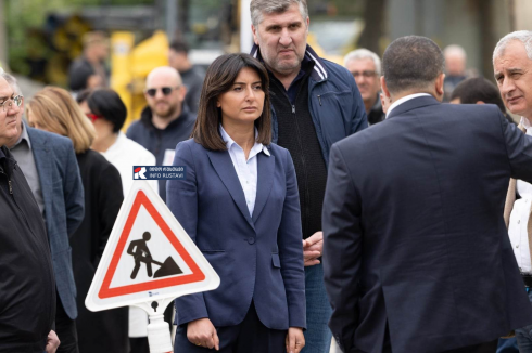 რუსთავში 4 ქუჩაზე ახალი საგზაო ინფრასტრუქტურა ეწყობა