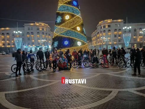 საქველმოქმედო ველომსვლელობა რუსთავში [photo]