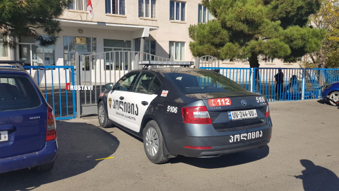 სკოლაში პატრული გამოიძახეს