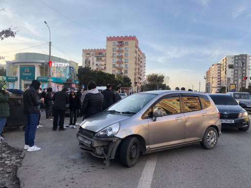 ავტოსაგზაო შემთხვევა რუსთავში [photo]