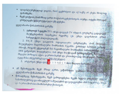 ბრიფინგი გენერალურ პროკურატურაში