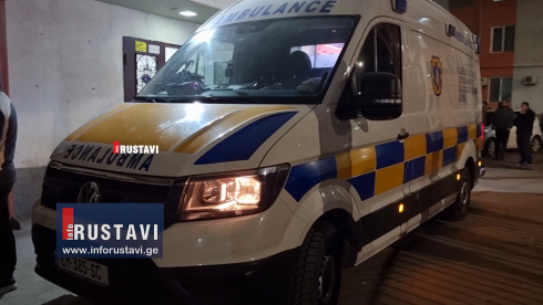 რუსთავში სამუშაოების შესრულების დროს სიმაღლიდან მუშა გადმოვარდა