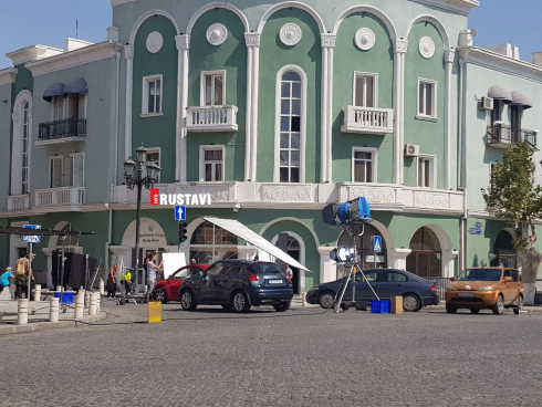 რეკლამის გადაღება რუსთავში