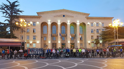 ველომსვლელობა რუსთავში