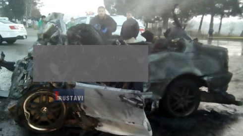საშინელი ავარია, დაღუპულია 5 ადამიანი (ფოტო/ვიდეო).