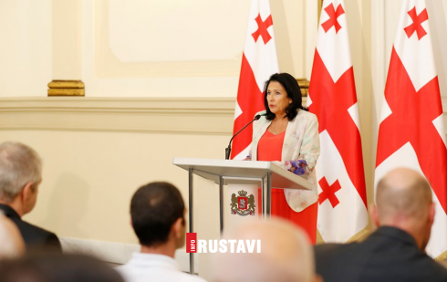 სალომე ზურაბიშვილის განცხადება რუსეთთან დიალოგზე