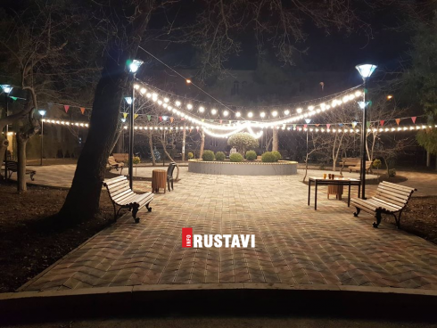ახალი სკვერი რუსთავში [photo]