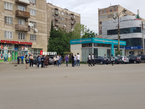 მიკროავტობუსების დეფიციტი სადგურებზე [photo]