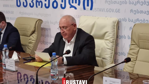 რუსთავის საკრებულოზე თავმჯდომარეობის ერთი კანდიდატი დაასახელეს