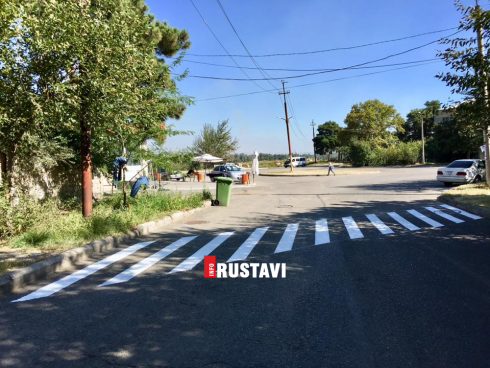 რუსთავში გადასასვლელები იხაზება