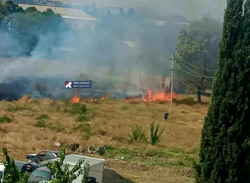 ხანძარი რუსთავში