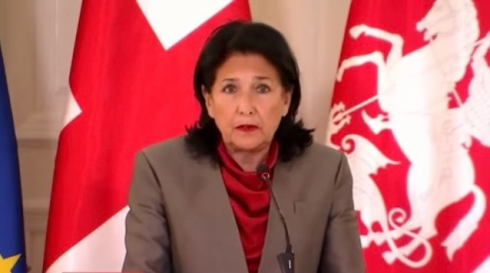 სალომე ზურაბიშვილის სპეციალური ბრიფინგი