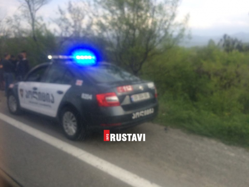 ავარია სოფელ რუსთავთან