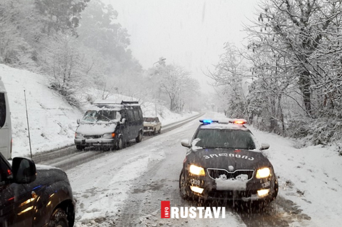 "აკრძალულია ყველა სახის ავტოტრანსპორტის მოძრაობა"