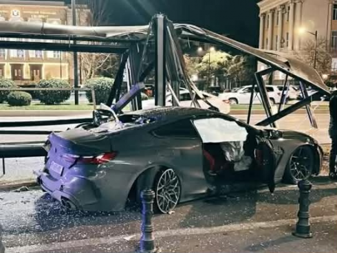 ავტოსაგზაო შემთხვევისას ერთი ადამიანი დაშავდა [Video]