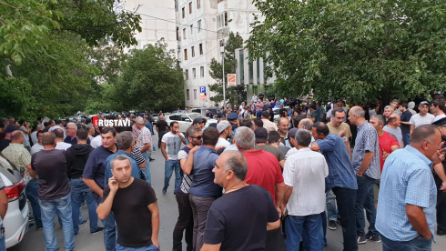 აქცია ტელეკომპანია “რუსთავი 2”-თან