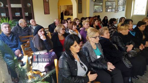 ელზა ლეკვეიშვილი მაჟორიტარული ოლქის მოსახლეობას შეხვდა.