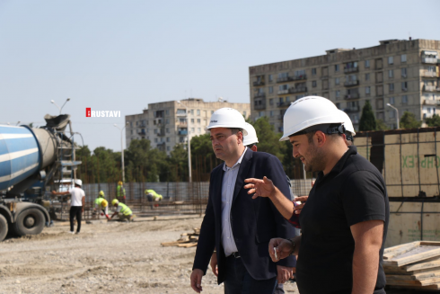 მუნიციპალური განვითარების ფონდი რუსთავში უმსხვილეს პროექტს ახორციელებს