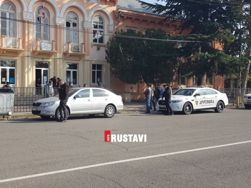 მცირე ინციდენტი რუსთავში