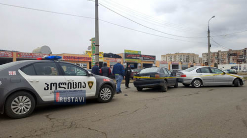 ავარია ლეონიძის ქუჩაზე.