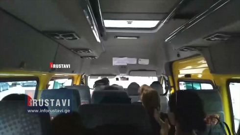 კამათი რუსთავი-თბილისის მიკროავტობუსში [video]