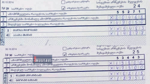 საოლქო საარჩევნო კომისიამ შემაჯამებელი ოქმი გამოაქვეყნა.