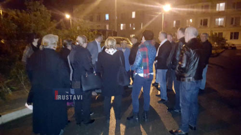 "ქართული ოცნების" მერობის კანდიდატის შეხვედრები