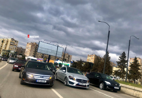 საავტომობილო მსვლელობა რუსთავში [photo]