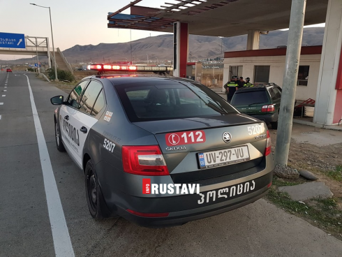 ავარია რუსთავი-თბილისის მაგისტრალზე [photo]