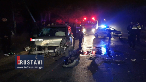 ავარია რუსთავი-თბილისის ავტობანზე [video]