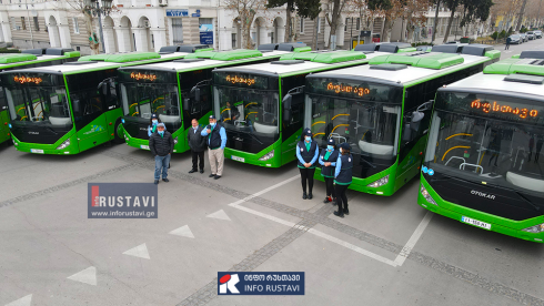 მუნიციპალური ტრანსპორტი რუსთავში იქნება უფასო